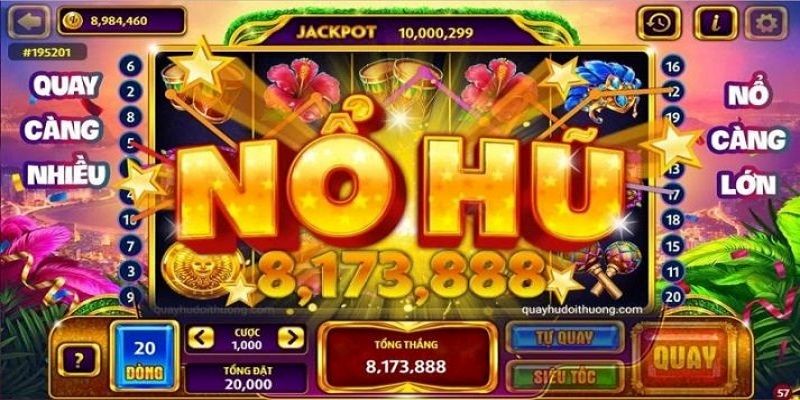 Các loại hình nổ hũ tặng tiền thưởng hấp dẫn nhất tại Bongvip